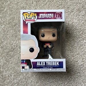 Funko Pop! Television 776 Alex Trebek Jeopardy Vinyl Figure Brand New!